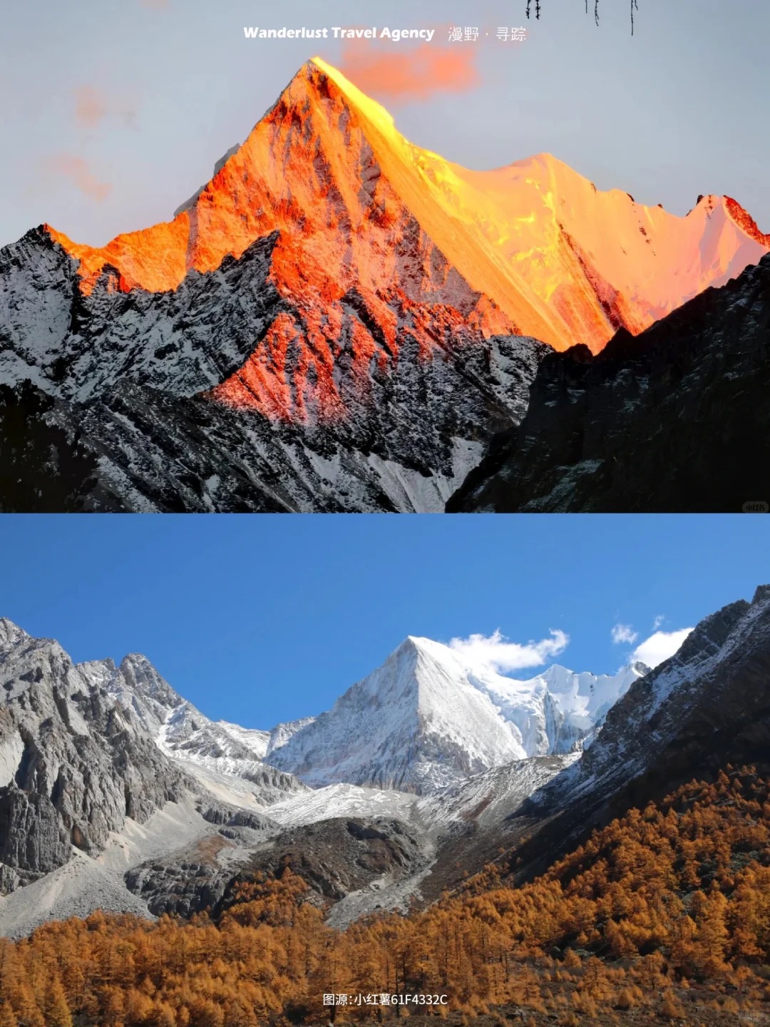 秋天不去稻城亚丁，就真从全世界路过了！_3_漫野寻踪_稻城亚丁-川西-国庆特辑-来自52tours 我爱旅游网